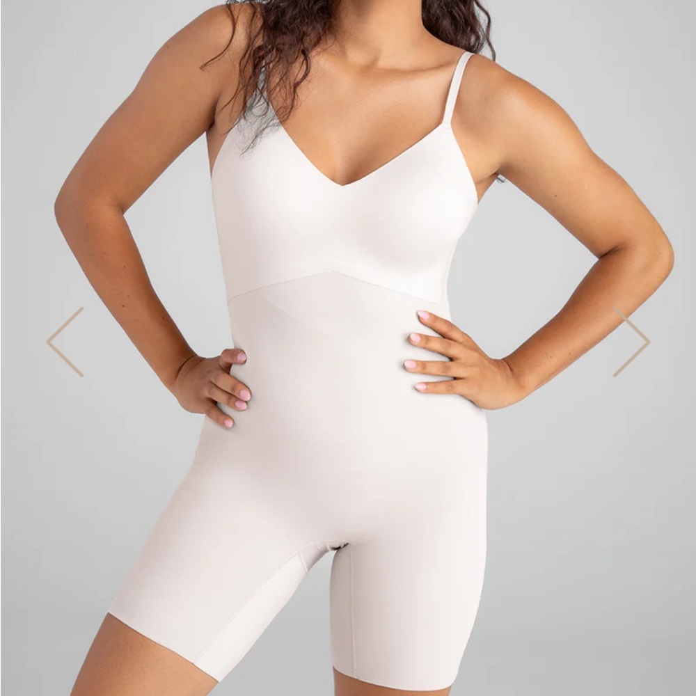 HoneyLove White Bodysuit Shapewear